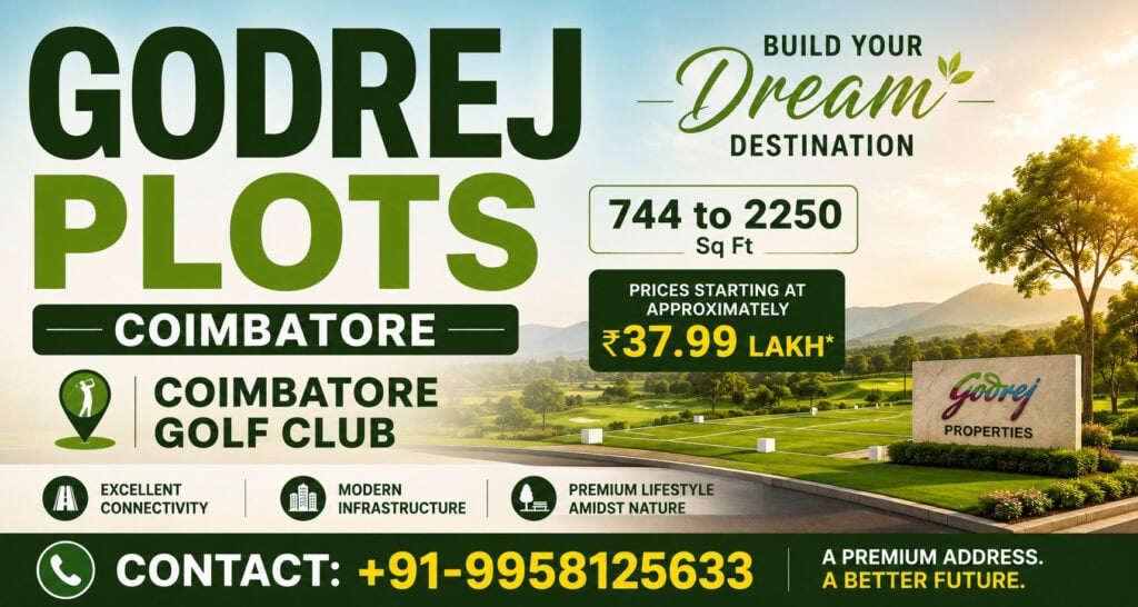 Godrej plots coimbatore photos golf