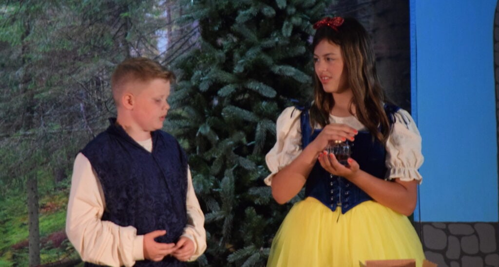 Martin Luther School students performing Out of the Woods spring musical 2026