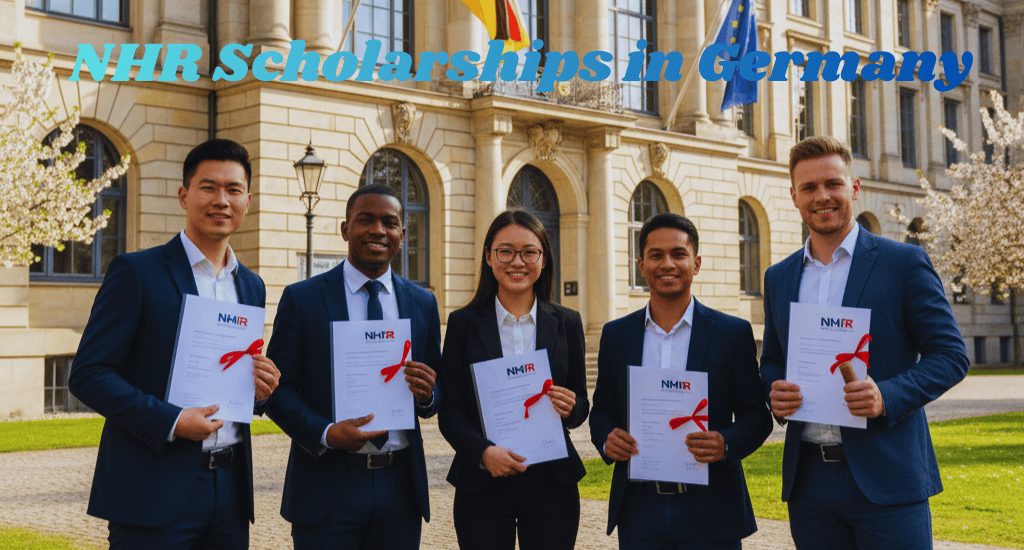 Students celebrating graduation in Germany symbolizing how to get a free master’s degree through fully funded scholarships
