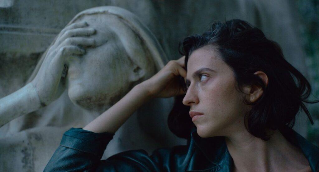 Love and Morbidity: In Conversation with “Paul and Paulette Take a Bath” director Jethro Massey — Paulette meets the stone face of grief in a moment of raw confrontation.