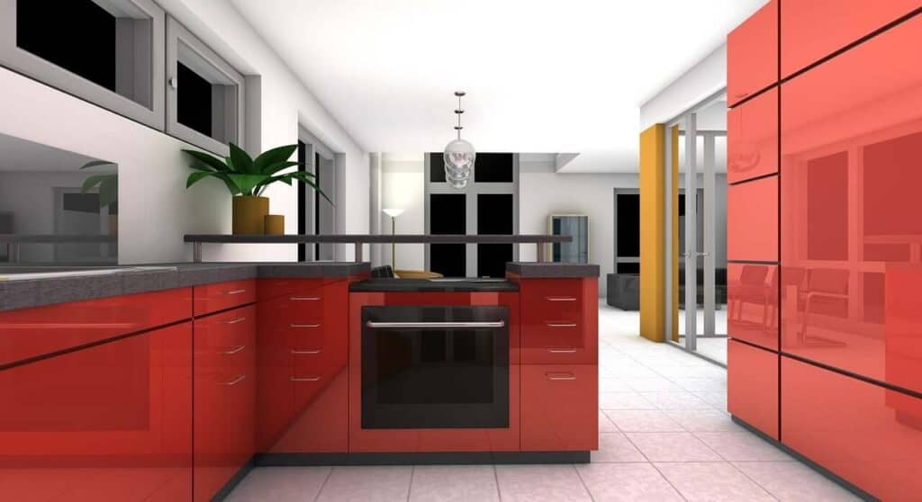 9-Kitchen-Remodeling-Trends-You-Should-Know-About-red-kitchen-visualised-in-mock-up