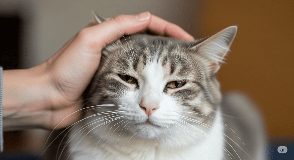 ミックス猫のミーちゃんのご家族より