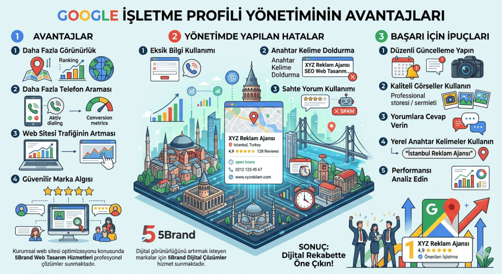 google isletme profili yönetimi