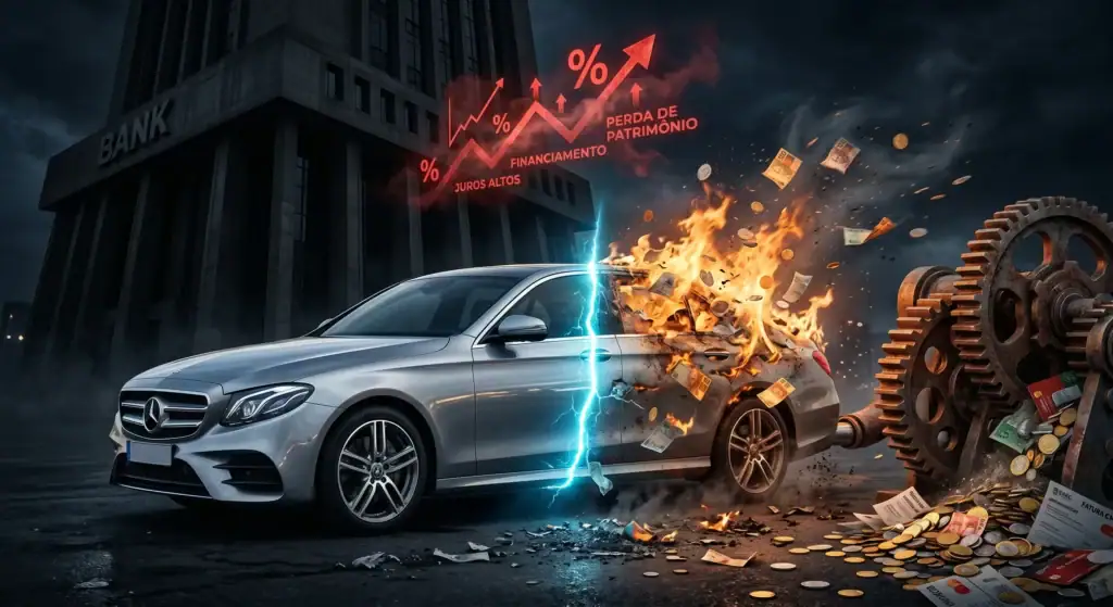 Os ricos não compram carros zero financiado