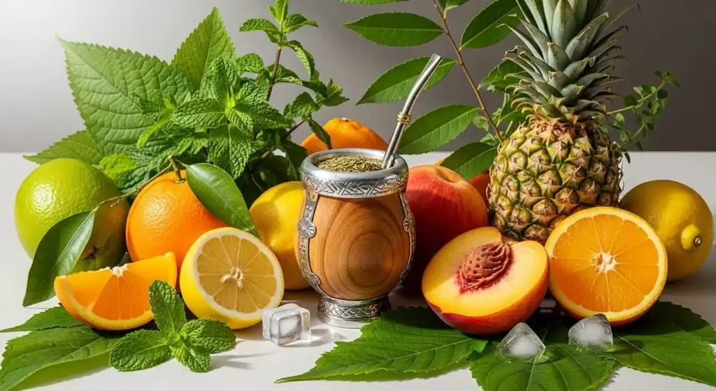 Beneficios del tereré con yuyos y frutas