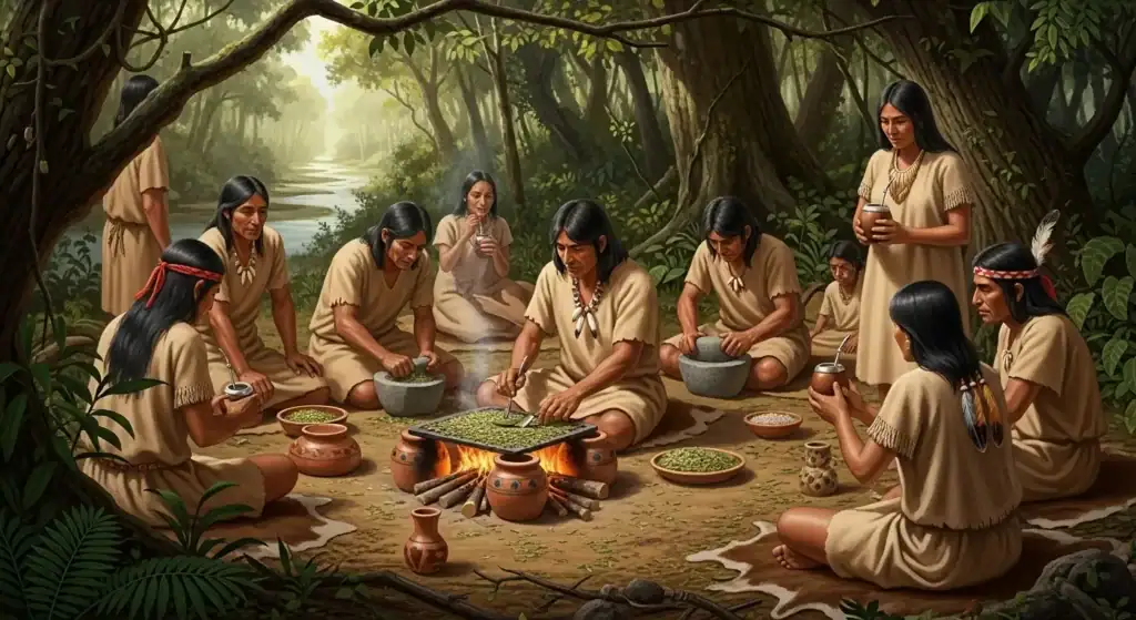 Historia de la bebida ancestral guaraní