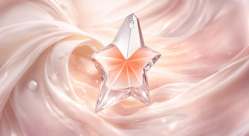 Mugler Angel Blush Eau de Parfum – A Creamy Star of Almond Milk and Musk