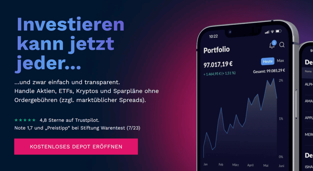 So eröffnest du ein Depot bei Finanzen.net Zero