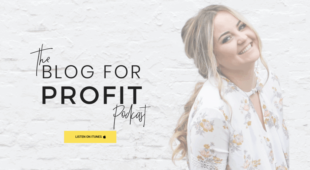 blog for profit podcast website