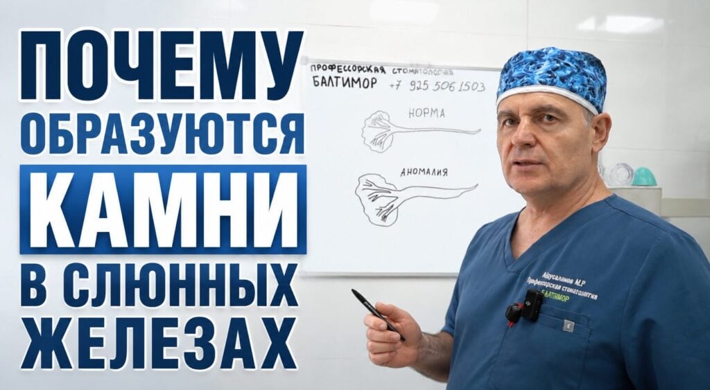 Сиалолитиаз: почему образуются камни в слюнных железах и как современная медицина помогает сохранить железу