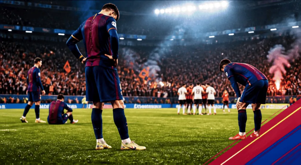 El Fútbol Club Barcelona cayó de manera sorprendente ante el Shakhtar Donetsk en