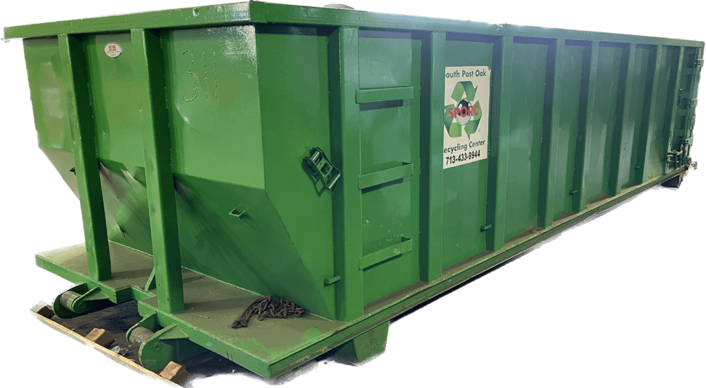 container - South Post Oak Recycling | Houston Scrap Metal Recycling Containers for Drop-Off and Pick-up of Metal Recycling