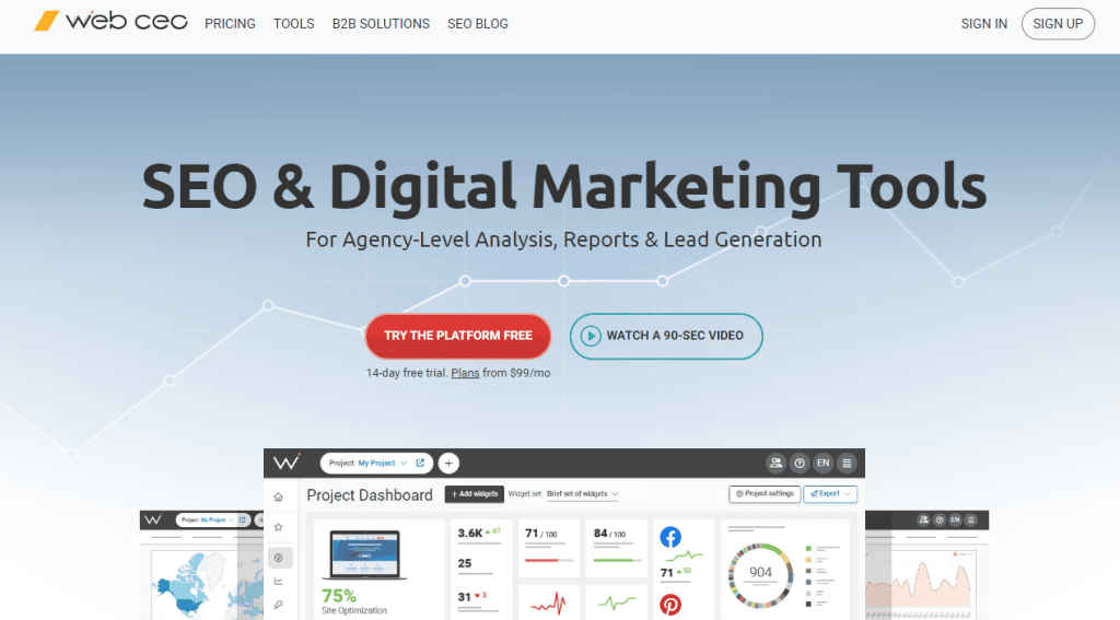 webceo en