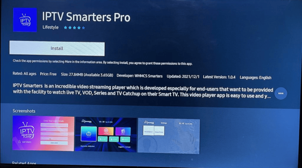 IPTV Smarter pro 10 SMARTERSPRO 2