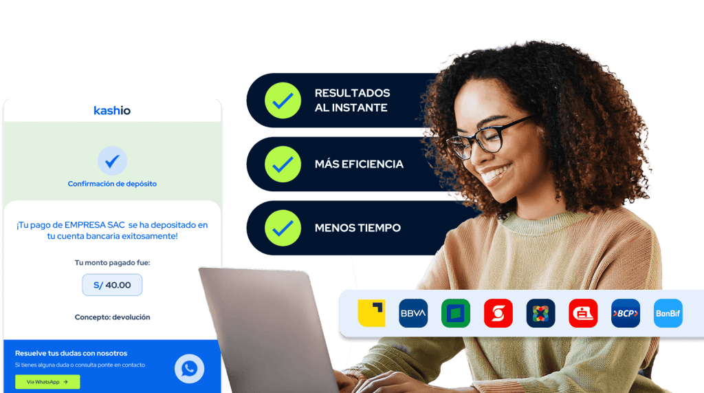 Plataforma Kashio para gestión de pagos y cobros