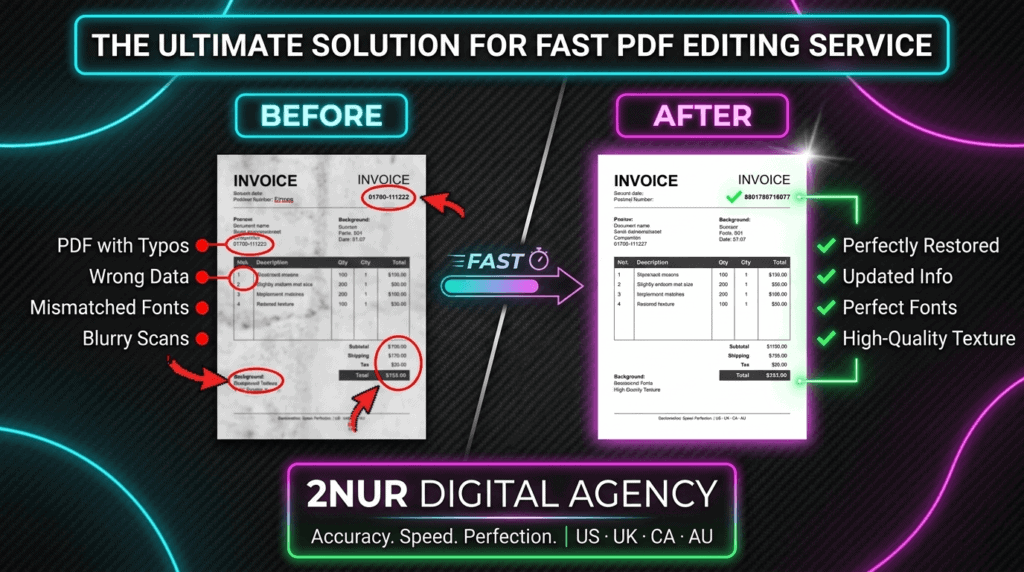 fast pdf editing service