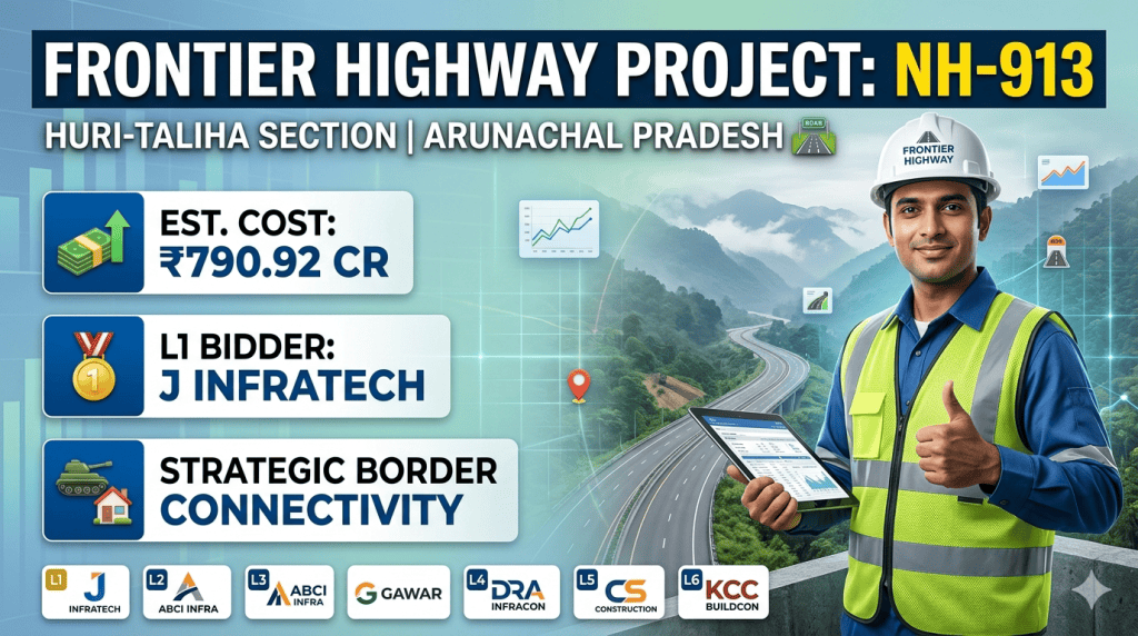 NH-913 Frontier Highway Project: Huri–Taliha Road Tender Details, Cost ...