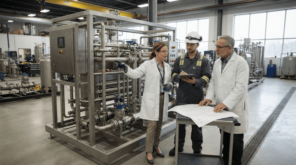 Sistemas en skids industriales