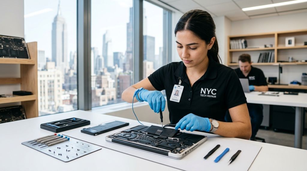 MacBook Pro Battery Replacement in Midtown Manhattan NY