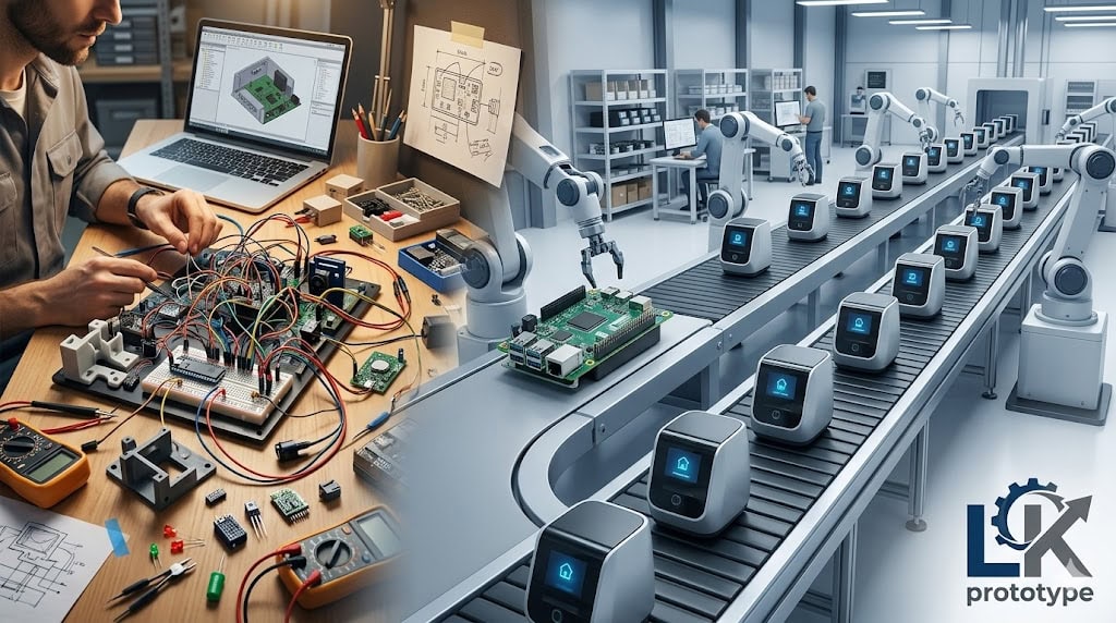 TRANSITION FROM PROTOTYPE TO PRODUCTION