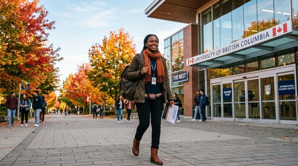 Diploma in Canada cost international students 2026 Canadian college campus autumn