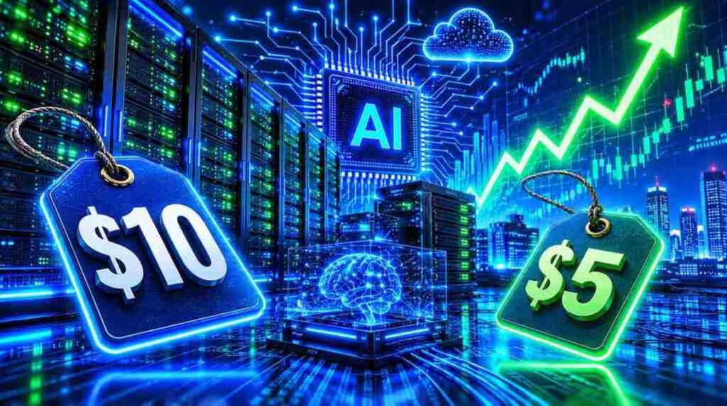 Best "AI Infrastructure Stocks" under $10. 