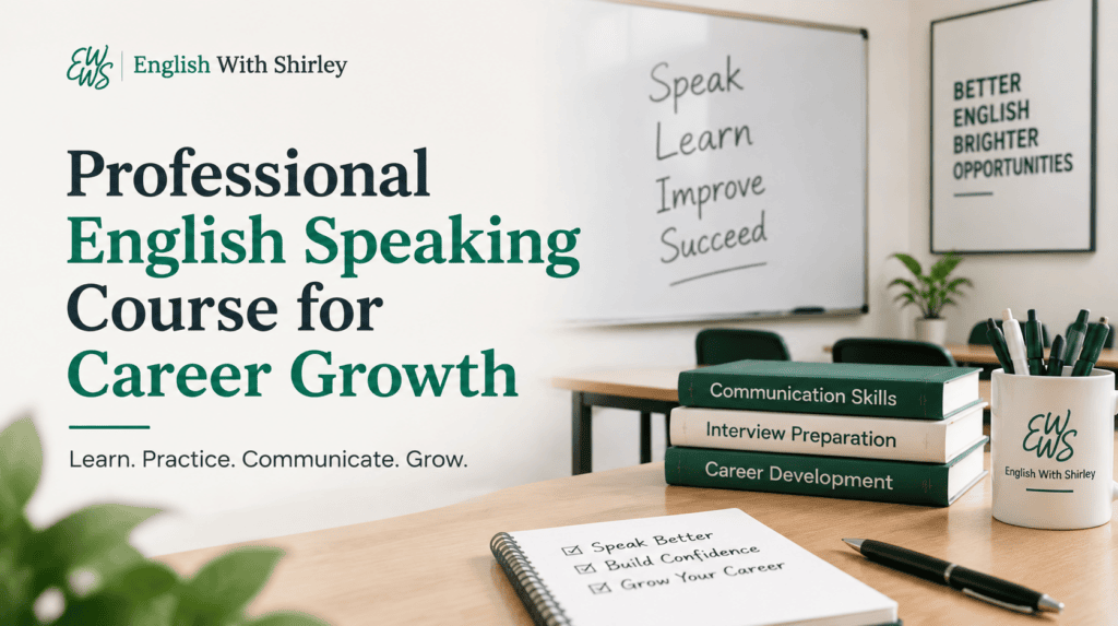 Professional English Speaking Course for Career Growth