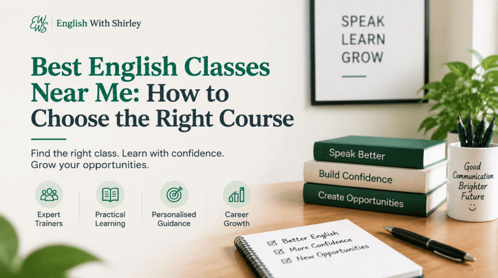 Best English Classes Near Me: How to Choose the Right Course