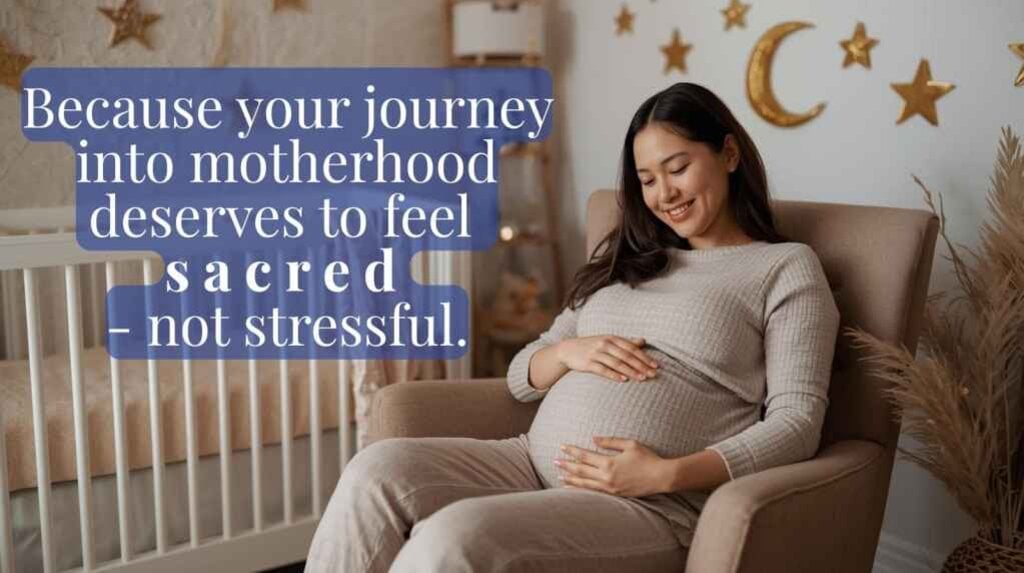 Because preparing for baby should feel peaceful — not panicked Because preparing for baby should feel peaceful — not panicked