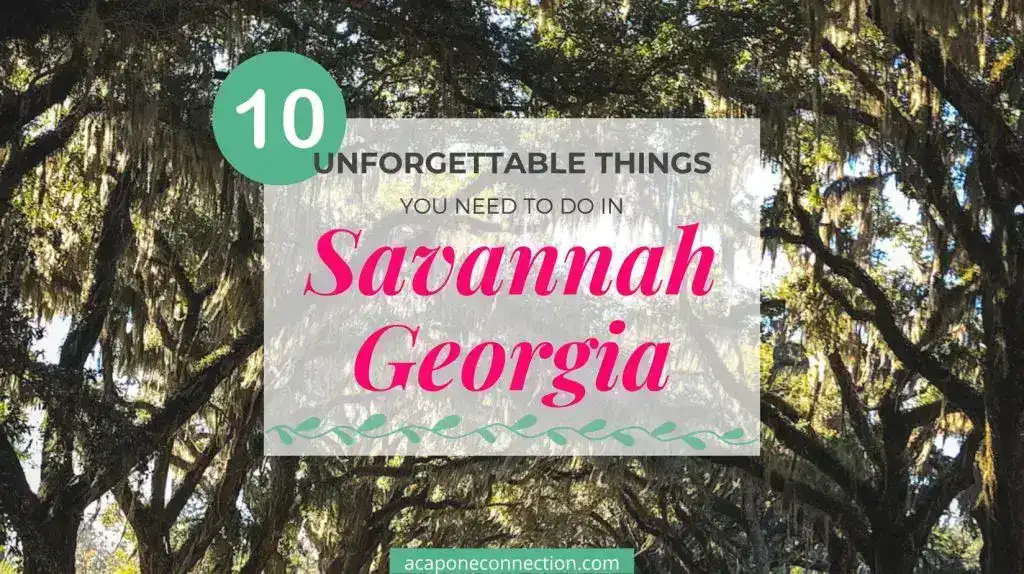 10 Unforgettable Things you Need to do in Savannah Georgia
