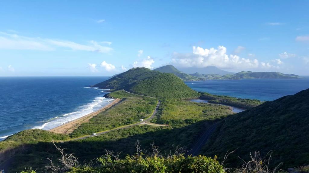 Timothy Hill auf St. Kitts