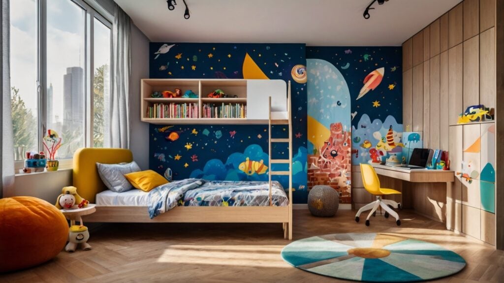 Renovasi Kamar Tidur Anak Kreatif