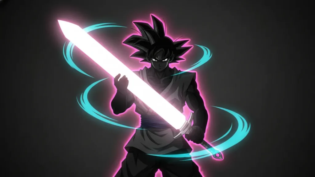 Goku dark sword image
