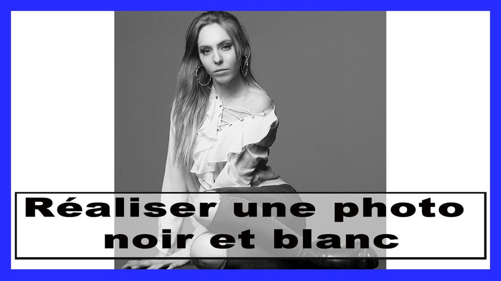 photo noir et blanc
