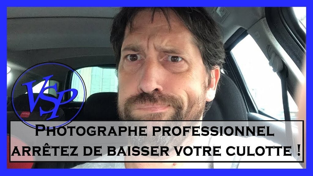 Photographe professionnel stop