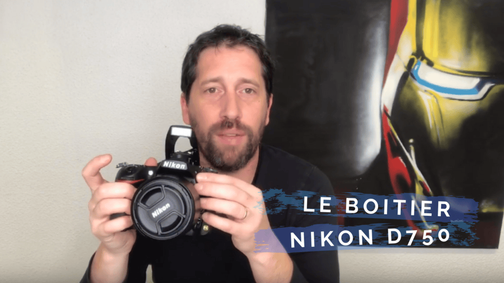 le boîtier Nikon 750D