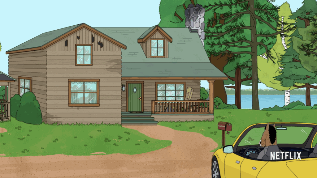 BoJack Horseman casa nonni