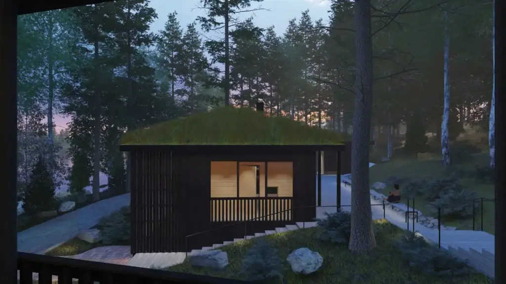 Kuusijärven palvelurakennukset