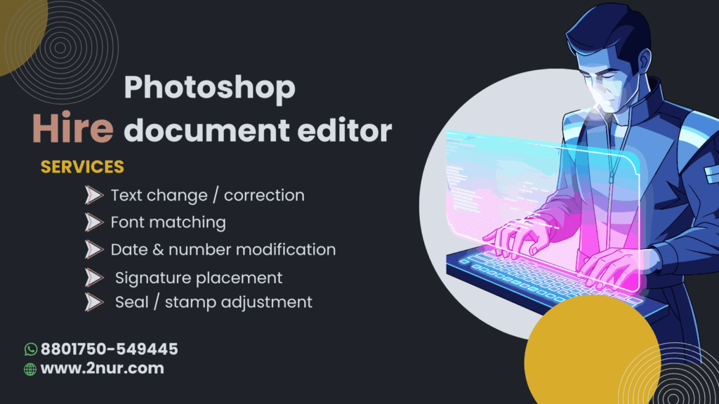 Photoshop Document Editing Service – Professional PSD Editing, Retouching & File Modification Solutions