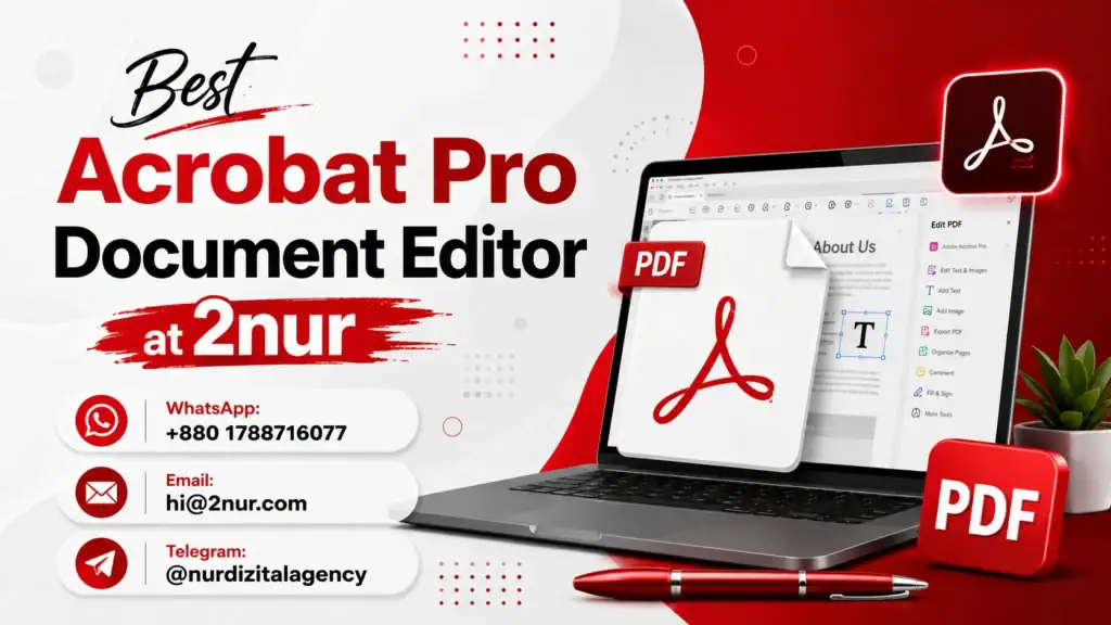 Acrobat Pro Document Editor – Professional PDF Editing Service