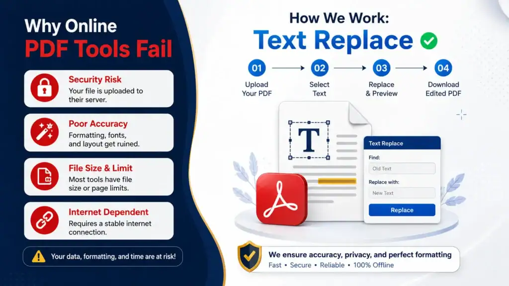 Why Online PDF Tools Fail – Hidden Problems with Automatic PDF Editing