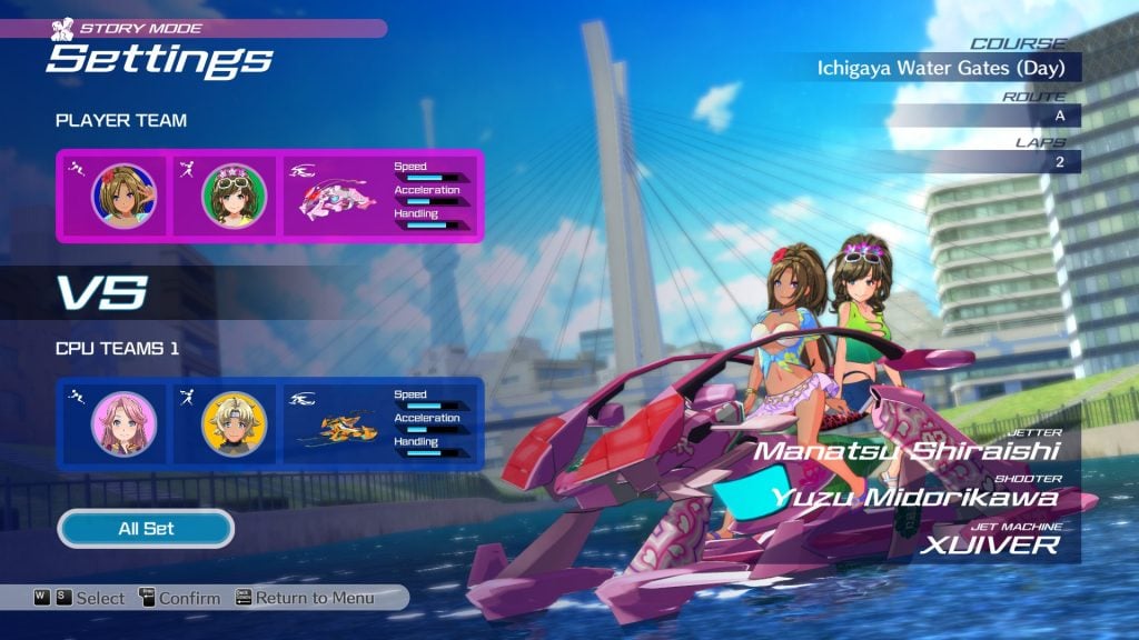Kandagawa Jet Girls review for the PC. 8Bit/Digi