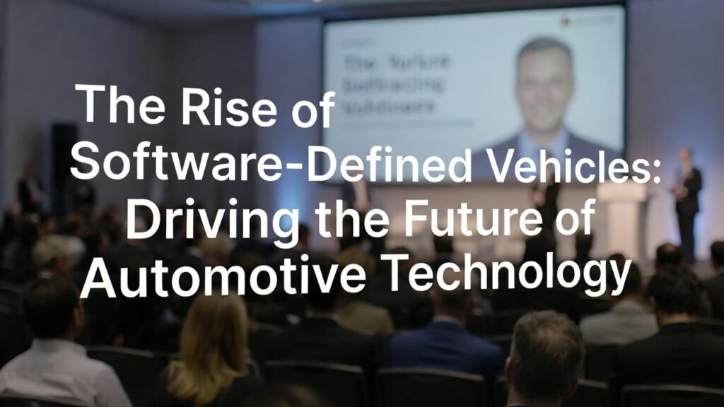 The Rise of Software-Defined Vehicles: Driving the Future of Automotive Technology
