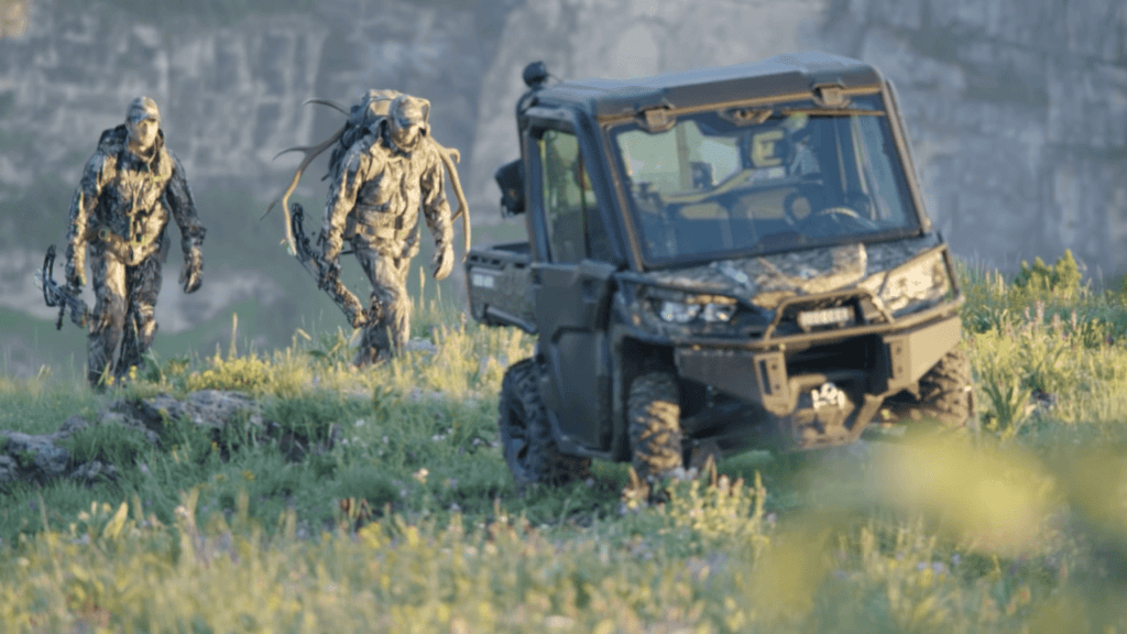 Hunting with UTV