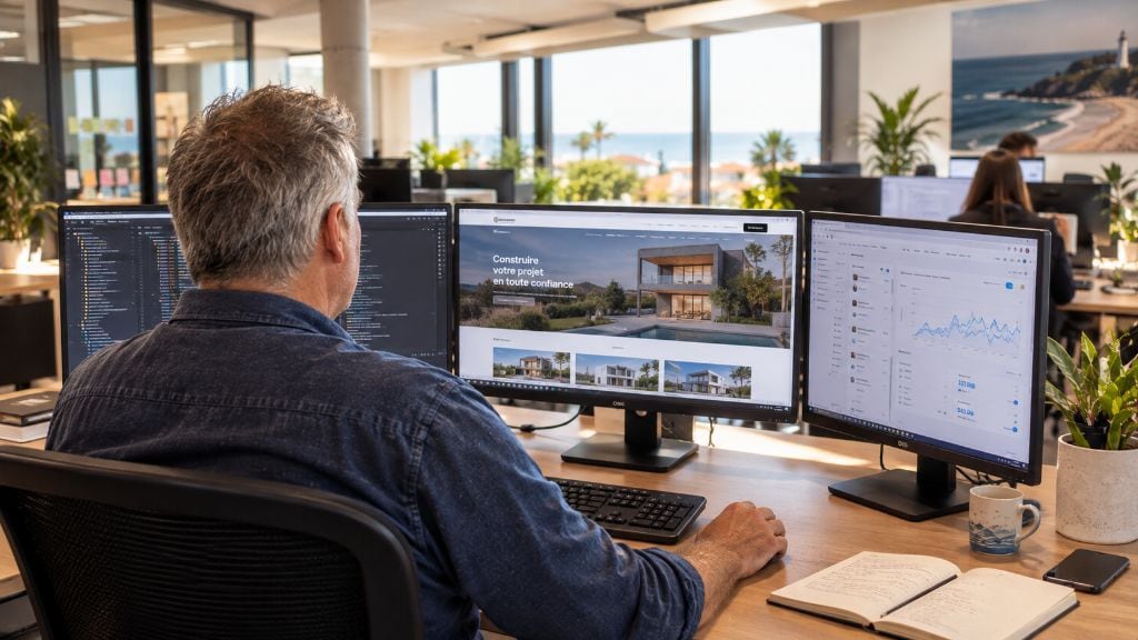 Les pages à prévoir pour un site vitrine du bâtiment
