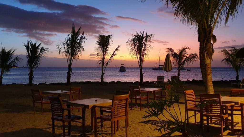 Restaurant am Strand Mauritius