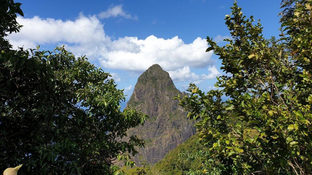 Aussicht auf Pitons