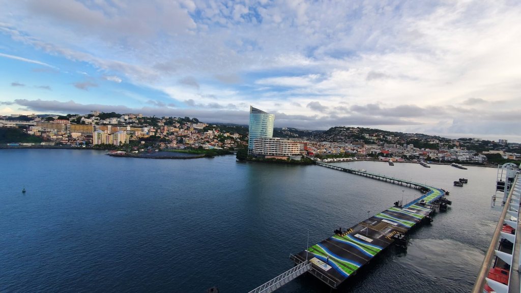 Der Hafen von Fort de France