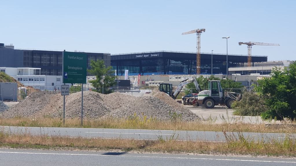 Baustelle Terminal 3 Frankfurter Flughafen