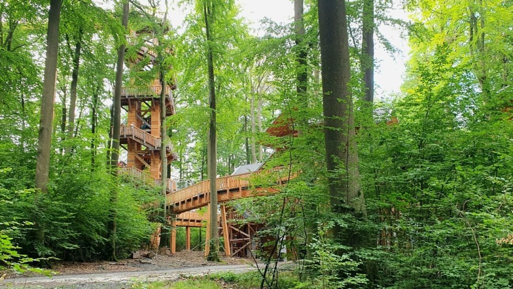 Der erste Blick zum Turm